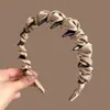 Faixa de Cabeça Floral Dentada Doce para Mulheres, Uso Diário ao Ar Livre, Faixa de Cabelo com Fita Superior de Caveira Alta, Prendedor de Cabelo Integrado, Acessório de Cabelo