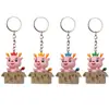 Llavero de Dragón Lindo, Colgante de Bolsa de Dibujos Animados, Buena Suerte en el Año del Dragón, Pequeño Regalo de Merchandising de Anime
