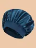 Comercio exterior transfronterizo de Amazon pañuelo de cabeza de ala ancha alta elasticidad gorro de belleza gorro de ducha gorro para el cuidado del cabello gorro de dormir de satén para mujer