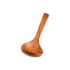 Cuchara de Sopa de Madera Maciza con Mango Largo Creativo Cuchara para Arroz Cuchara Pequeña para el Hogar Cuchara para Gachas Cuchara de Madera para Cocina Cuchara Grande de Madera Venta al por Mayor