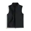 Chaleco softshell suave para otoño e invierno para hombre, chaqueta con cuello alto para deportes al aire libre y running, chaleco de trabajo cálido versátil y elegante para mujer
