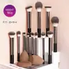 Novo Produto Kit de Pincéis de Maquiagem com Cabo Longo 12 Peças Conjunto Combinado de Esponjas de Pó Transfronteiriço Pincéis de Maquiagem Profissionais Disponíveis em Várias Cores