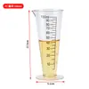 Food grade PC plastic acrylic scale measuring cup 100ml commercial milk tea shop high temperature resistant measuring barrel experimental cup