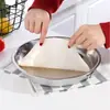 Bandeja Plana de Aço Inoxidável 304 Transfronteiriça para Cozinhar no Vapor de Macarrão de Arroz, Bolos de Arroz e Peixe, Adequada para Uso Doméstico