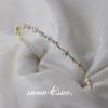 Diadema de Flores de Perlas Hechas a Mano Estilo Mori Coreano Súper Inmortal Elegante Diadema de Corona de Celebridad de Internet Adorno para la Cabeza con Clip para el Cabello Presionado para Salir