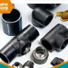 Venta al por mayor de accesorios para tuberías de PE, Codo de tres vías para agua potable 20 25 1/2 pulgada 3/4 pulgada Colección de accesorios para tuberías
