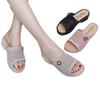 Nuevas Pantuflas Casuales Transpirables de Suela Gruesa, Sandalias de Cuña de PVC para Mujer con Suela Inflable, Pantuflas de Plástico de Moda para Mujer