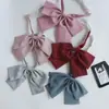 [Clube] Jk Pequenas Coisas Acessórios Lisos Corda para Colar Gravata Borboleta Gravata Coleção Versátil Gravata de Cor Pura