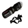 Botella de Agua Deportiva 750 Depende de Deportes de Bicicleta de Montaña con Cubierta Antipolvo Botella de Agua de Plástico Pc + Portabotellas Suministros