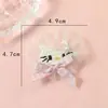 Nuevo Estilo Encaje Bordado Fresco Ribete de Malla Gato/Corazón/Oso Ropa Infantil Accesorios para el Cabello Calcetines Sombrero Accesorios