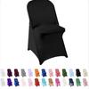 Funda Plegable para Silla Funda Elástica Universal para Silla Funda para Silla de Hotel Funda para Respaldo de Silla de Evento de Banquete de Hotel Venta al por Mayor de Comercio Exterior