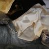 Ropa interior de satén de alta calidad europea y americana, sexy, con encaje hueco, de seda morera, antibacteriana, de cintura media-baja, sin costuras para mujer