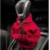 Ropa con capucha para palanca de cambios transfronteriza cubierta para palanca de cambios de coche decoración de palanca de cambios cubierta con capucha para pomo de cambio