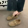 Zapatos Birkenstock de suela gruesa para mujer 2026 otoño nuevo estilo aumento de altura interior uso exterior completamente cerrados zapatos perezosos estudiante persona baja Birkenstock