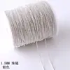Diy colar clavícula pulseira corrente de franja corrente plana clipe bola corrente osso de cobra tira acessório de adorno de traje antigo material