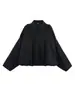 Roupas femininas transfronteiriças em estoque: Casaco de camurça estilo europeu e americano, corte solto, jaqueta bomber de camurça para outono, disponível em 9 cores