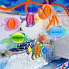 Creación de ambiente en el aula de preescolar decoración tema océano temporada de regreso a clases adornos colgantes ballena estrella de mar guirnalda de conchas marinas Tangyan creativo