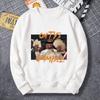 Sudadera para hombre, primavera y otoño, cuello redondo fino, marca de moda, top 2023, nueva chaqueta informal americana de manga larga para hombre