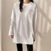 3104 # Camiseta de Manga Larga para Mujer Algodón Puro (Toma real) (100% Algodón)