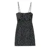 Ropa de Moda Europea y Americana Transfronteriza, Vestido Mini de Lunares de Moda Más Vendido en Aliexpress