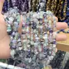Pedra Natural Cristal Assimétrico Cascalho Contas Soltas Ametista Turquesa Pedra Olho de Tigre Contas de 5-8mm Acessórios para Joias DIY