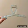 Pinza de garra extra grande de 15 cm para cabello grueso, pinza de tiburón simple para mujer, accesorio para el cabello para la parte posterior de la cabeza