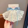 Grampo de cabelo elegante com bolinhas estilo coreano para franja, presilha lateral floral de luxo leve, acessório de cabelo tipo bobby pin