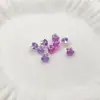 Cobre Chapado en Oro de 18 Quilates Circonita Accesorios para Joyería DIY Collar Pulsera Hecho a Mano Conector Cierre Multiusos de Circonita