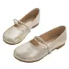 Novos Sapatos Baixos de Festa Primavera e Outono 2026, Estilo Delicado, Sapatos de Fada Confortáveis para Combinar com Saias, Sapatos Baixos Femininos Estilo Francês