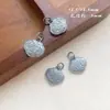 Acessórios de Prata Vintage Dança do Leão Paz e Alegria Pingente de Borla Pulseira Artesanal DIY Joias de Prata 925