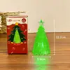 Decorações de Natal Árvore de Natal de Cristal Vela Digital LED Ornamentos Decorativos de Atmosfera para Janela Presentes para Amigos