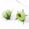 Flores para bolsitas de té grandes en stock, flores artificiales para arreglos florales de salón de bodas, decoraciones para cajas de regalo y sombreros, flores artificiales suministradas directamente de fábrica