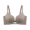 Sujetador de Copa Cómoda con Recogido Suave para Mujeres con Pecho Pequeño Los Hace Ver Más Grandes Soporte Inalámbrico Recoge el Flanco Previene la Caída Sujetador