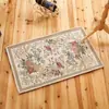 Alfombra de Entrada para Sala de Estar Estilo Campestre Europeo y Americano Felpudo para Puerta Alfombrilla Antideslizante y Resistente a Manchas para Baño Inodoro
