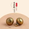 Cheongsam Fivela Sólido Chinês Tang Terno Hanfu Botão Estilo Retro Estilo Étnico Redondo Bead Ouro Antigo Xiangyun Botão Disperso Bead