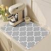 Tapete Drenante para Cocina, Absorbente de Agua, Secado Rápido, Posavasos de Barro Diatomeas, Limpiable, No Requiere Lavado, Manteles Individuales de Fácil Cuidado, Tapete Aislante Antiescaldamiento de Color Puro