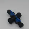 N50 2 pulgadas 1 pulgada microaspersor cuatro vías cinta de riego por goteo accesorios junta de tubería de agua codo válvula de bola multifunción tres vías