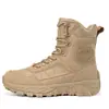 Novos Sapatos de Montanhismo Masculinos Tamanho Grande Sapatos Masculinos Botas de Trabalho para Exterior Botas de Caminhada Botas Martin de Cano Alto Botas Táticas Selvagens