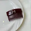 2026 Novo Pente de Cabelo Elegante Versátil da Moda Estilo Japonês e Coreano Simples Moda Franja Grampo de Cabelo Acessório de Cabelo