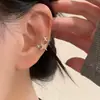 Brincos de Estrela para Mulheres Sem Orelhas Furadas, Novos e Populares Ear Cuffs, Design de Nicho de Luxo de Alta Qualidade, Brincos Elegantes e da Moda
