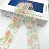 Nuevo Estilo Encaje Bordado Organza Retro Étnico Han Ropa Accesorios Accesorios de Cinta Ancho 5.5CM