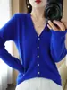 Cárdigan Suéter de Punto Retro Otoño Estilo Americano Prendas de Punto Talla Grande Top Patchwork Manga Larga para Mujer