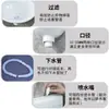 Urinal de Parede Sem Furos para Banheiro, Uso Doméstico, com Tampa, Urinal Descargável para Homens