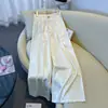 Conjunto de chaqueta vintage de seda estilo chino nuevo con mangas plegables y pantalones de pierna ancha para mujeres de mediana edad, con garantía de calidad, efecto rejuvenecedor y sensación de alta gama para otoño