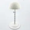 Suporte Ajustável para Perucas em Formato de Cogumelo Rack de Armazenamento para Chapéus Armazenamento de Mechas de Peruca Manequim Suporte para Cabeça Suporte de Exposição para Perucas