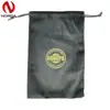 Bolsa de franela con cordón Paquete Bolsa de regalo Bolsa con solapa para joyas Bolsa de almacenamiento Bolsa de cosméticos Logo personalizado