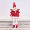 Regalo de Navidad adorno niña ángel decoración de Navidad mesa suministros de decoración de Navidad colgante de muñeca ángel