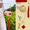 Nuevas Linternas de Conejo Tejidas de Bambú Estilo Chino, Kits de Manualidades DIY Portátiles para el Festival del Medio Otoño Chino Tradicional, Artículos Pequeños para Puestos de Mercado