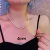 Zhenduo cuentas de vidrio de cáñamo doble capa apiladas de alta calidad para mujer retro shi casa cadena de clavícula otoño e invierno collar de suéter de perlas