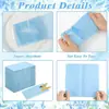 Guardanapos de Linho Azul Claro Personalizáveis com Logo, Talheres Coloridos e Guardanapos de Papel Sem Poeira - Mais Vendidos da Amazon